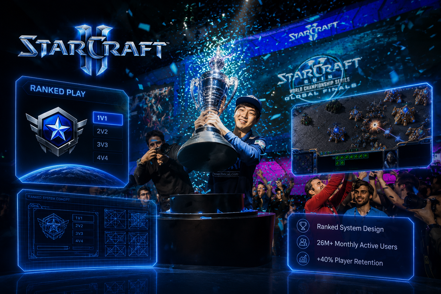 StarCraft II Ranked Play system redesign